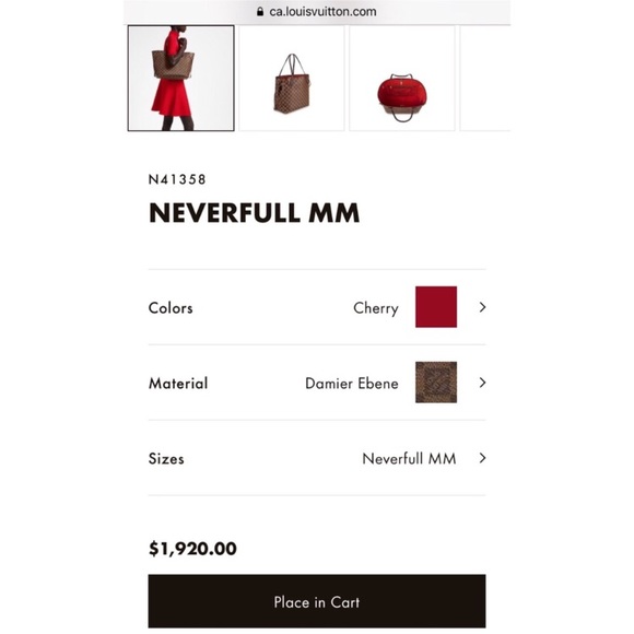 LOUIS VUITTON | Authentic Neverfull MM Damier - Picture 14 of 15